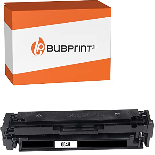 Bubprint Toner kompatibel als Ersatz für Canon 054H 054 H 054HBK 3028C002 i-Sensys LBP621Cw LBP623Cdw LBP640C MF640C MF641Cn MF641Cw MF642Cdw MF643Cdw MF644Cdw MF645Cx Schwarz von Bubprint