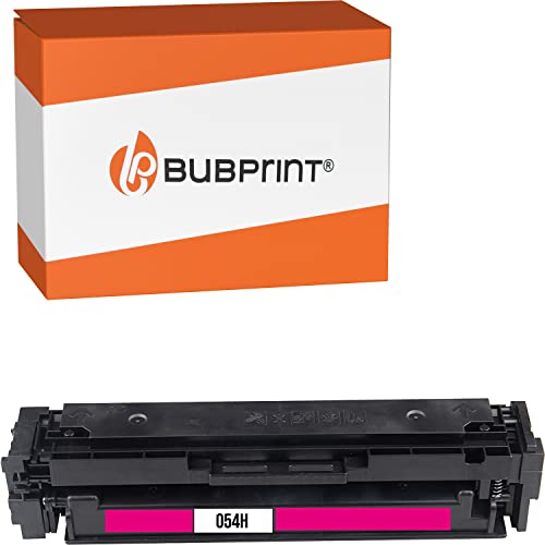 Bubprint Toner kompatibel als Ersatz für Canon 054H 054 H 054HM 3026C002 i-Sensys LBP621Cw LBP623Cdw LBP640C MF640C MF641Cn MF641Cw MF642Cdw MF643Cdw MF644Cdw MF645Cx Magenta von Bubprint