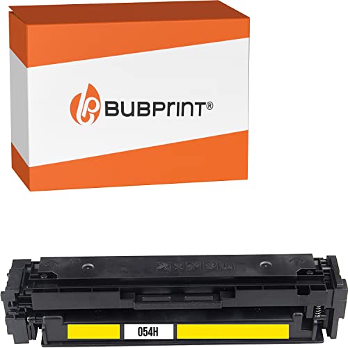 Bubprint Toner kompatibel als Ersatz für Canon 054H 054 H 054HY 3025C002 i-Sensys LBP621Cw LBP623Cdw LBP640C MF640C MF641Cn MF641Cw MF642Cdw MF643Cdw MF644Cdw MF645Cx Gelb von Bubprint