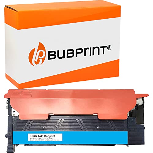 Bubprint Toner kompatibel als Ersatz für HP 117A W2071A für Color Laser MFP 179fwg 179fnw 179fng 178nwg 178nw 150nw 150a Cyan (MIT CHIP) von Bubprint