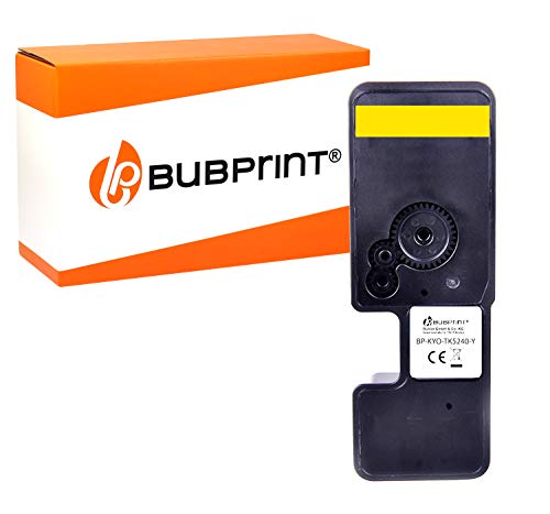 Bubprint Toner kompatibel als Ersatz für Kyocera TK-5240Y TK-5240 für Ecosys M5526cdw M5526cdn P5026cdw P5026cdn TK 5240 Gelb von Bubprint