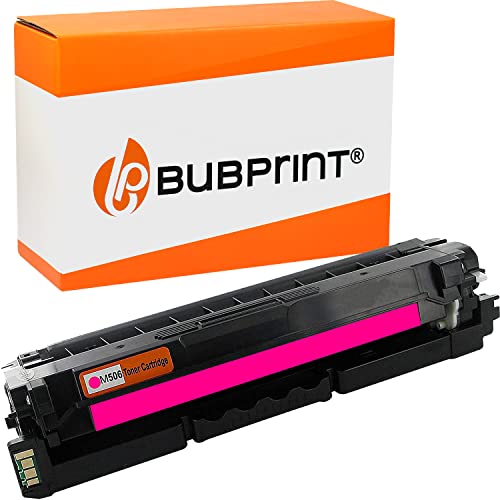 Bubprint Toner kompatibel als Ersatz für Samsung CLT-M506L/ELS für CLP-680 CLP-680DW CLP-680ND CLX-6260FD CLX-6260FR CLX-6260FW CLX-6260ND CLX-6260 Magenta von Bubprint