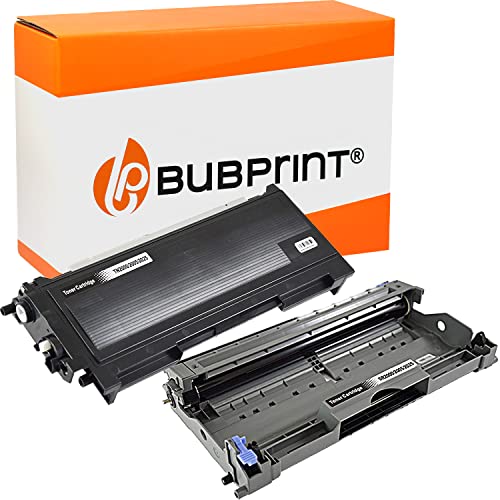 Bubprint Toner und Trommel kompatibel als Ersatz für Brother TN-2220 DR-2200 DCP-7055 W DCP-7065DN HL-2130 HL-2135W HL-2240 D HL-2250DN MFC-7360 MFC-7360N MFC-7460DN MFC-7860DW Fax 2840 von Bubprint
