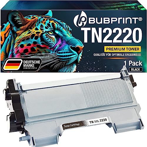 Bubprint XXL Toner kompatibel als Ersatz für Brother TN2220 TN2210 für MFC-7360N MFC-7460DN HL-2130 HL-2135W HL-2240 HL-2240D HL-2250DN DCP-7055 DCP-7055W Fax 2840 Fax 2940 Schwarz von Bubprint