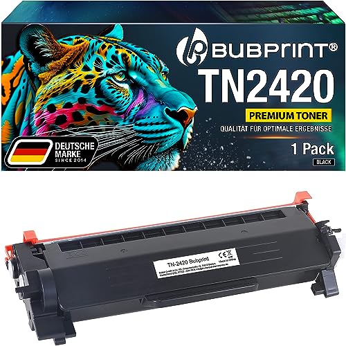 Bubprint XXL Toner kompatibel als Ersatz für Brother TN2420 TN-2420 für MFC-L2710DW HL-L2350DW DCP-L2530DW MFC-L2710DN MFC-L2750DW HL-L2310D HL-L2375DW DCP-L2510D HL-L2370DN DCP-L2550DN MFC-L2730DW von Bubprint