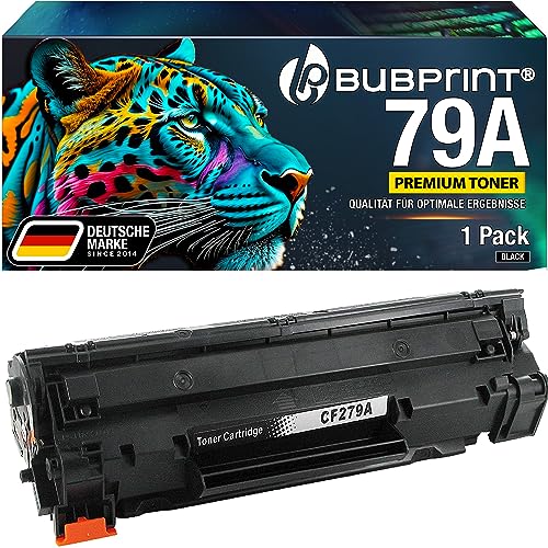 Bubprint XXL Toner kompatibel als Ersatz für HP 79A CF279A für Laserjet Pro M12 M12a M12af M12w M26 M26a M26nw 2,500 Seiten Schwarz von Bubprint