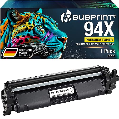 Bubprint XXL Toner kompatibel als Ersatz für HP 94X CF294X 94A CF294A für Laserjet Pro M118dw MFP M148fdw M148dw M148fw M118 M148 Schwarz von Bubprint