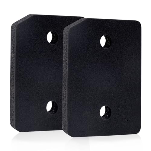 Bubuny 2 Stück Filter für Miele T1 9164761 Trockner Wärmepumpentrockner Fein-Grob 207 x 157 x 30mm, Ersatz Schwammfilter Filtermatte Kondenstrockner Schaumstoff Fusselfilter von Bubuny