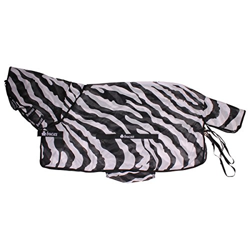 Bucas Buzz-Off Fliegendecke Zebra Full-Neck, 135 von Bucas