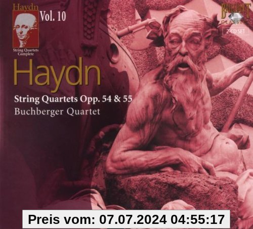 Haydn: String Quartets Vol. 10 Opus 54 von Buchberger Quartett