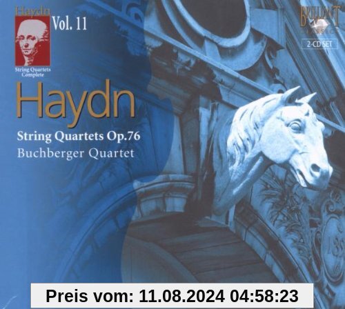 Haydn: String Quartets Vol.11, opus 76 von Buchberger Quartett