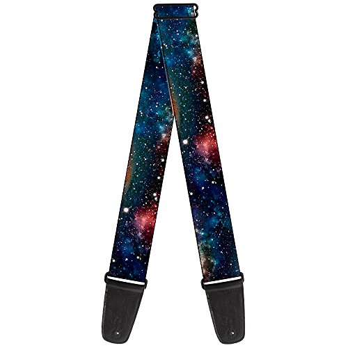 Buckle-Down GS-W34577 Gitarrengurt Space Dust Collage 5,1 cm breit, 73,7–137,2 cm Länge von Buckle-Down