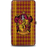 Buckle-Down Harry Potter Gryffindor Crest Stripes Hinged Wallet von Buckle-Down