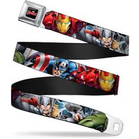 Buckle-Down Marvel Avengers Seatbelt Belt - Multi von Buckle-Down