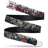 Buckle-Down Marvel Seatbelt Belt - Multi von Buckle-Down