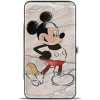 Buckle-Down Mickey Mouse Retro Sketches Hinged Wallet Buckle-Down Mickey Mouse Retro Sketches Hinged Wallet von Buckle-Down
