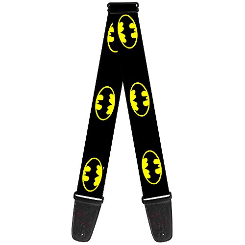 buckle-down Gitarrengurt 34-60" Batman Shield Black/Yellow von Buckle-Down