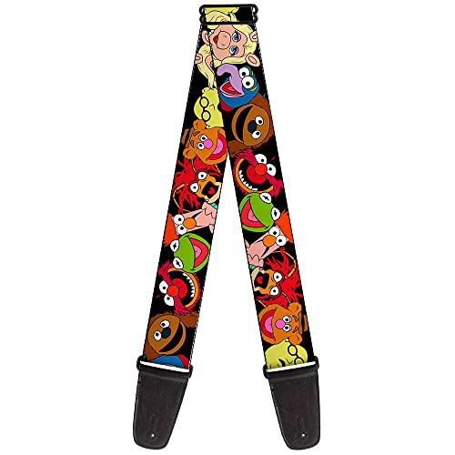 buckle-down Gitarrengurt 34-60" Muppets Faces Black von Buckle-Down