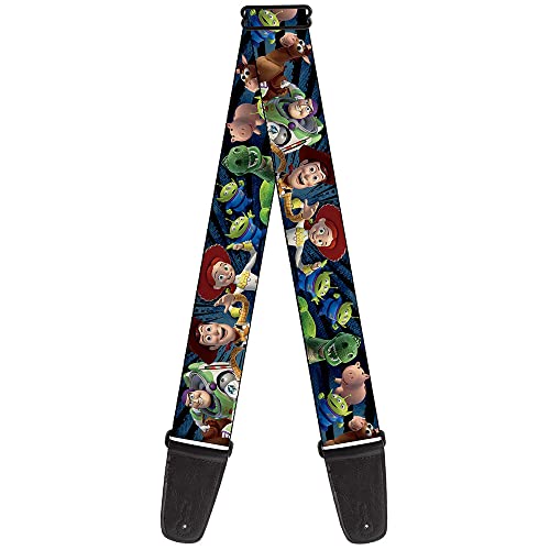 buckle-down Gitarrengurt 34-60" Toy Story Characters Running2 Denim Rays von Buckle-Down