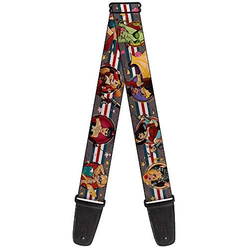 buckle-down gs-wjl032 Gitarrengurt – DC Bombshell Pinup Mädchen, 5,1 cm breit & 73,7–137,2 cm Länge von Buckle-Down