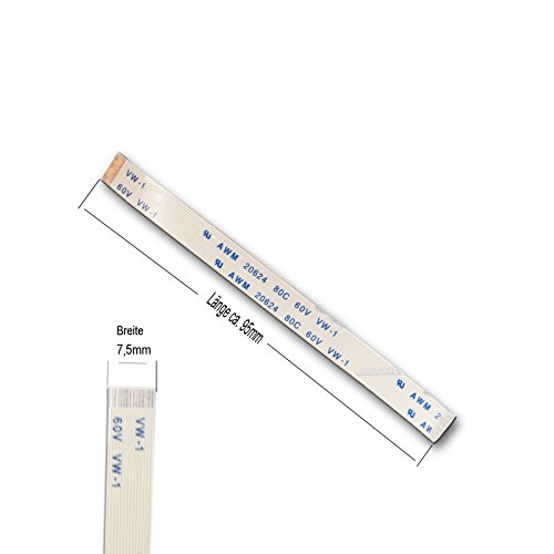 14 Pin Kabel Flachkabel Flachbandkabel Ribbon Flex Cable AWM 20624 80C 60V VW-1 14 Pin Kabel Flachkabel Flachbandkabel Ribbon Flex Cable AWM 20624 80C 60V VW-1 von Bucom