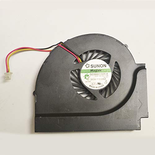 Bucom CPU Fan Lüfter für Lenovo Thinkpad T510 T510i W510 (diskrete) GC055010VH-A Cooler Ventilator 4 Pin von Bucom