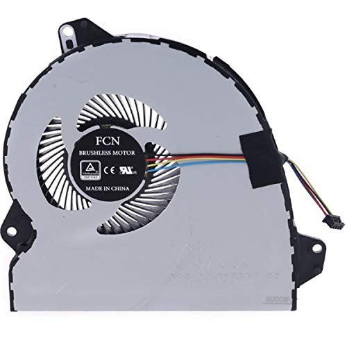 Bucom CPU Lüfter Fan für Asus ROG Strix GL553 GL553V GL553VD FX53VD KX53 GL753 ZX53VD ZX53VE ZX53VW ZX53V Bucom CPU Lüfter Fan für Asus ROG Strix GL553 GL553V GL553VD FX53VD KX53 GL753 ZX53VD ZX53VE ZX53VW ZX53V von Bucom