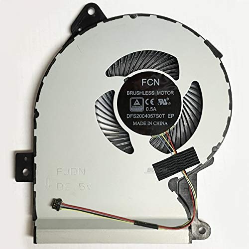 Bucom CPU Lüfter Fan kompatibel Asus X541UV X541UA F541U A541U R541U X451CA X551CA F541U K541U x551 von Bucom