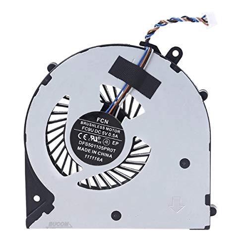 Bucom CPU Lüfter Fan kompatibel mit HP Probook 350 355 G1 G2 340G2 746657-001 von Bucom