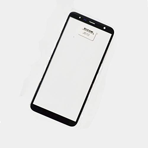 Bucom Display Glas Frontscheibe für Samsung J610 Galaxy J6+ Plus (2018) schwarz von Bucom