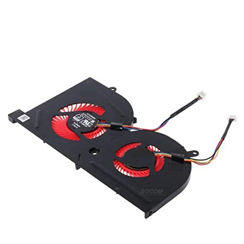 Bucom Grafikkarte GPU Lüfter Fan für MSI GS63VR GS63 GS73 GS73VR MS-17B1 Stealth Pro BS5005HS-U2L1 von Bucom