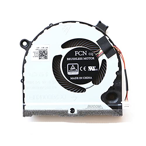 Bucom Lüfter CPU Fan für Dell G3 G3-3579 3779 G5 5587 15 5587 0TJHF2 DC28000KUF0 von Bucom