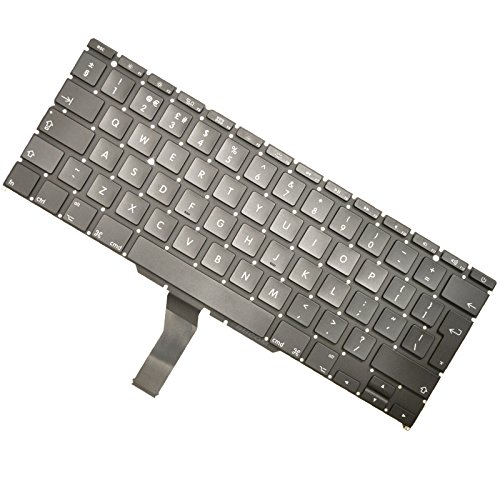 Bucom Tastatur für Apple MacBook Air 11,6" A1370 A1465 UK Keyboard MC505 MC506 QWERTY von Bucom