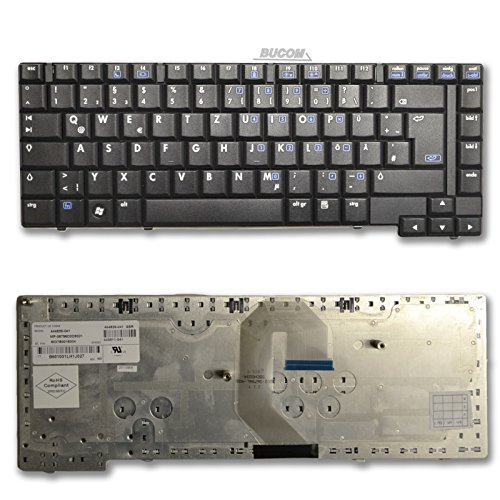 Bucom Tastatur für HP Compaq 6710 6715 6710b 6715b 6710s 6715s DE Keyboard von Bucom