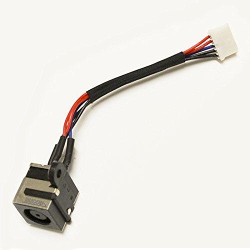 Netzteilbuchse Netz Lade Strom Buchse mit Kabel kompatibel mit Dell Inspiron 5420 7420 DC Jack Socket 8cm von Bucom