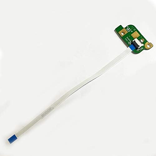 Power Switch Einschalt Knopf Board 827035-001 mit Kabel DA0X63PB6F1 für HP PROBOOK 450 455 470 G3 von Bucom