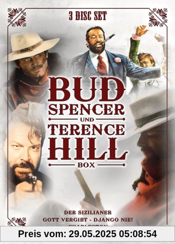 Bud Spencer & Terence Hill - Box Volume 3 (Der Sizilianer/Gott vergibt - Django nie/Charleston) [3 DVDs] von Bud Spencer