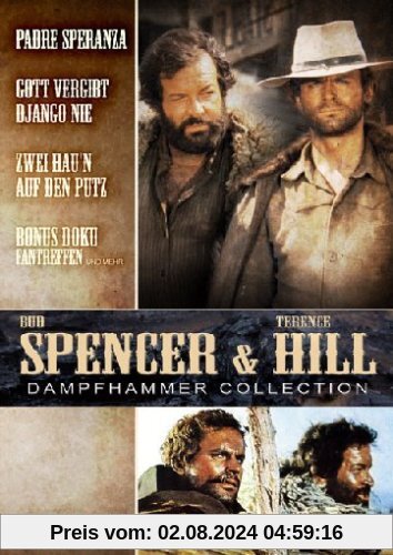 Bud Spencer & Terence Hill - Dampfhammer Collection (Padre Speranza/Gott vergibt, Django nie/Zwei hau'n auf den Putz/Bonus-Doku mit Fantreffen u.a) von Bud Spencer