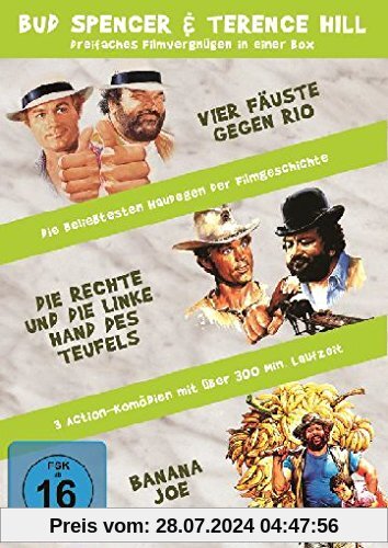 Bud Spencer & Terence Hill - Dreifaches Filmvergnügen in einer Box [3 DVDs] von Bud Spencer