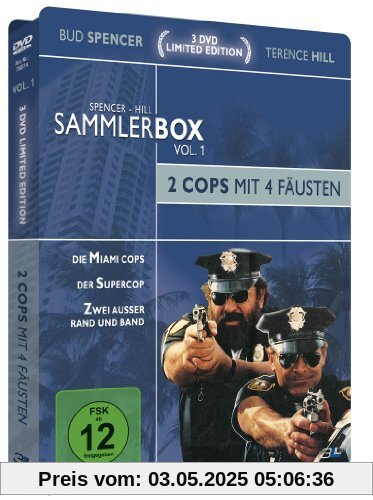 Bud Spencer & Terence Hill Sammlerbox Vol. 1: 2 Cops mit 4 Fäusten (3 DVDs) [Limited Edition] von Bud Spencer