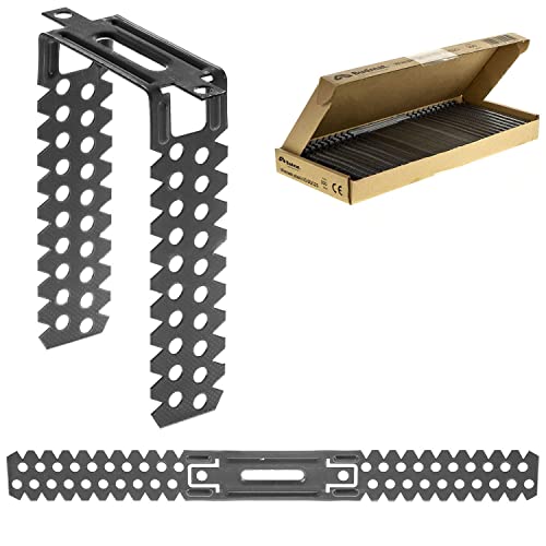 Direktabhänger ES 125 mm/0,8-100 St. Dicke: 0,8 mm Deckenabhänger U-Abhänger für CD 60/27 Profilen und Holzlatten Trockenbau Zubehör Direktabhänger ES 125 mm/0,8-100 St. Dicke: 0,8 mm Deckenabhänger U-Abhänger für CD 60/27 Profilen und Holzlatten Trockenbau Zubehör von BudMat