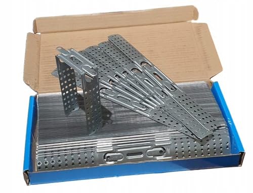 Knauf Direktabhänger 70, 120, 200 mm für CD-Profile 60/27 Deckenabhänger Trockenbau Decke (100, Silbern, ES 200) von BudMat