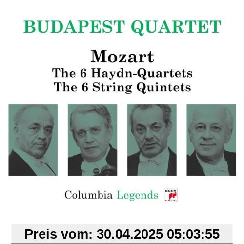 Mozart: Haydn-Quartet and Quintets von Budapest String Quartet
