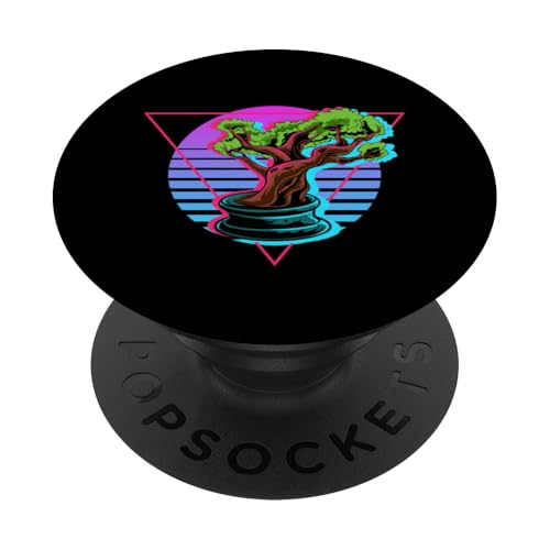 80er Jahre Retrowave Bonsai Gärtner Einzigartiger Bonsai-Baum Ästhetik PopSockets Klebender PopGrip 80er Jahre Retrowave Bonsai Gärtner Einzigartiger Bonsai-Baum Ästhetik PopSockets Klebender PopGrip von Buddhist Zen Garden Outdoor Bonsai Tree Art Merch