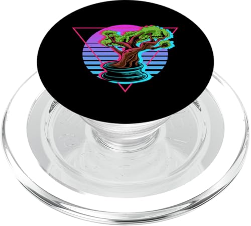 80er Jahre Retrowave Bonsai Gärtner Einzigartiger Bonsai-Baum Ästhetik PopSockets PopGrip für MagSafe 80er Jahre Retrowave Bonsai Gärtner Einzigartiger Bonsai-Baum Ästhetik PopSockets PopGrip für MagSafe von Buddhist Zen Garden Outdoor Bonsai Tree Art Merch
