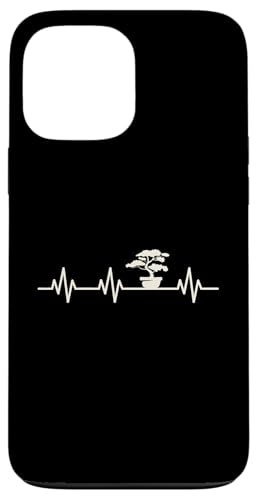 Bonsai Baum Herzschlag Leben Bonsai Herz EKG Puls Hülle für iPhone 13 Pro Max von Buddhist Zen Garden Outdoor Bonsai Tree Art Merch