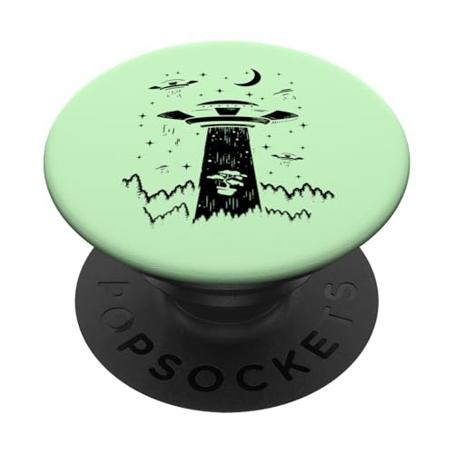 Bonsai-Baum Neuheit UFO Alien Entführung fliegende Untertasse Bonsai PopSockets Klebender PopGrip Bonsai-Baum Neuheit UFO Alien Entführung fliegende Untertasse Bonsai PopSockets Klebender PopGrip von Buddhist Zen Garden Outdoor Bonsai Tree Art Merch