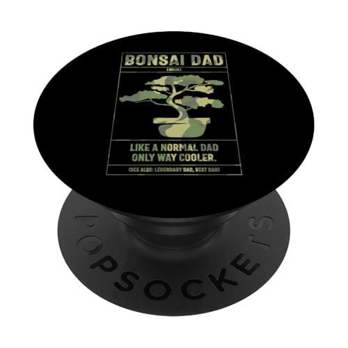 Bonsai Dad Definition Wie ein normaler Vater nur cooler PopSockets Klebender PopGrip Bonsai Dad Definition Wie ein normaler Vater nur cooler PopSockets Klebender PopGrip von Buddhist Zen Garden Outdoor Bonsai Tree Art Merch