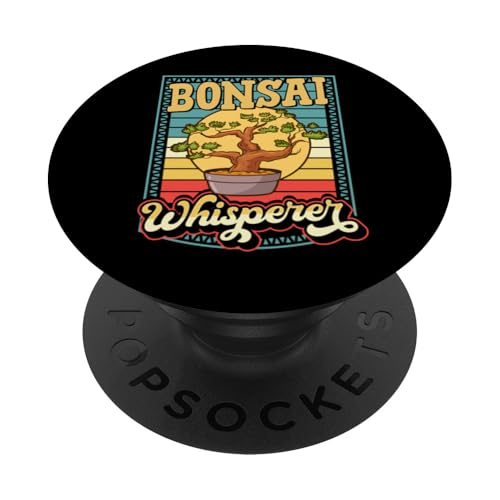 Bonsai-Flüsterer PopSockets Klebender PopGrip Bonsai-Flüsterer PopSockets Klebender PopGrip von Buddhist Zen Garden Outdoor Bonsai Tree Art Merch