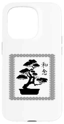 Bonsai-Gärtner im japanischen Stil, traditioneller Bonsai-Baum Hülle für iPhone 15 Pro von Buddhist Zen Garden Outdoor Bonsai Tree Art Merch